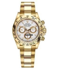Exquisite Replica Rolex Daytona 116508 Caliber 4130 Automatic Movement 40mm Yellow Gold Case Mens/unisex Watch