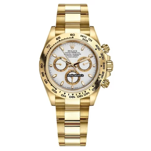 Exquisite Replica Rolex Daytona 116508 Caliber 4130 Automatic Movement 40mm Yellow Gold Case Mens/unisex Watch