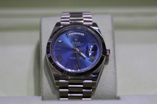 Exquisite Fake Rolex Day-date 40 228239-0007 Caliber 3255 Automatic Movement 40mm White Gold Case Mens/unisex Watch - Image 2