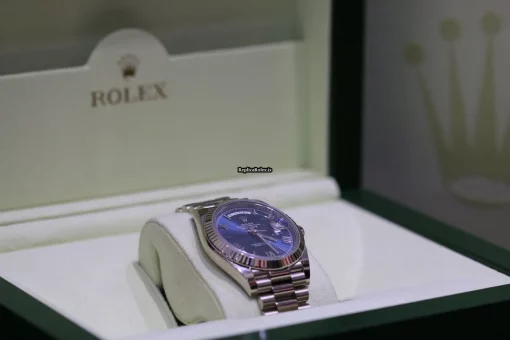 Exquisite Fake Rolex Day-date 40 228239-0007 Caliber 3255 Automatic Movement 40mm White Gold Case Mens/unisex Watch - Image 7