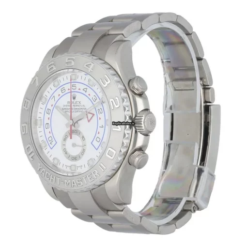 Superior Copy Rolex Yacht-master II 116689 Automatic Movement 44mm White Gold Case Mens/unisex Watch - Image 2