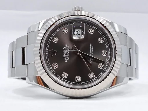 Attractive Replica Rolex Datejust II 116334 Automatic Movement 41mm Steel Case Watch - Image 7