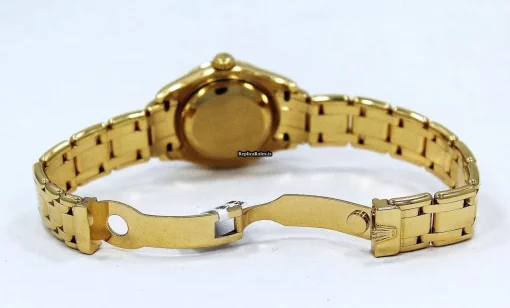 1:1 Replica Rolex Lady-datejust Pearlmaster 80318 Automatic Movement 29mm Yellow Gold Case Womens Watch - Image 9