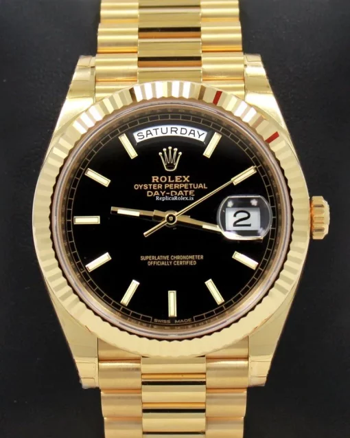 High Quality Copy Rolex Day-date 40 228238 Automatic Movement 40mm Yellow Gold Case Mens/unisex Watch - Image 7