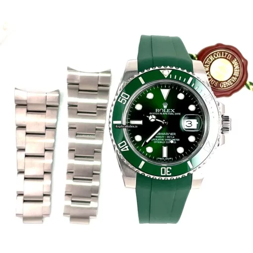 Ideal Replica Rolex Submariner Date 116610lv Caliber 3135 Automatic Movement 40mm Steel Case Mens/unisex Watch - Image 2