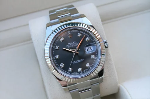 Recommend Fake Rolex Datejust II 116334 Caliber 3235 Automatic Movement 41mm Steel Case Mens/unisex Watch - Image 5