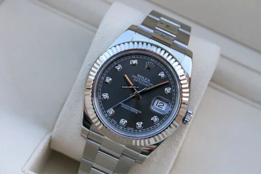 Recommend Fake Rolex Datejust II 116334 Caliber 3235 Automatic Movement 41mm Steel Case Mens/unisex Watch - Image 7
