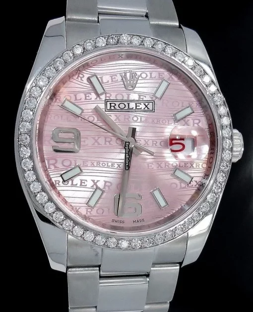 Suitable Replica Rolex Datejust 116200 Automatic Movement Womens Watch - Image 2