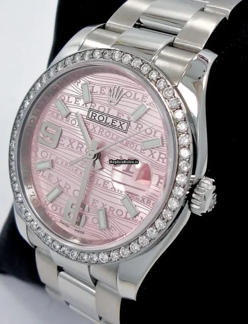 Suitable Replica Rolex Datejust 116200 Automatic Movement Womens Watch - Image 3