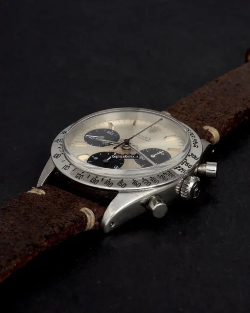 Great Replica Rolex Daytona 6239 Manual Winding Movement 37mm Steel Case Mens/unisex Watch - Image 6