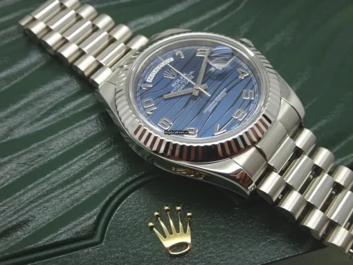 Great Fake Rolex Day-date II 218239 Automatic Movement 41mm White Gold Case Watch
