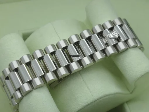 Great Fake Rolex Day-date II 218239 Automatic Movement 41mm White Gold Case Watch - Image 10