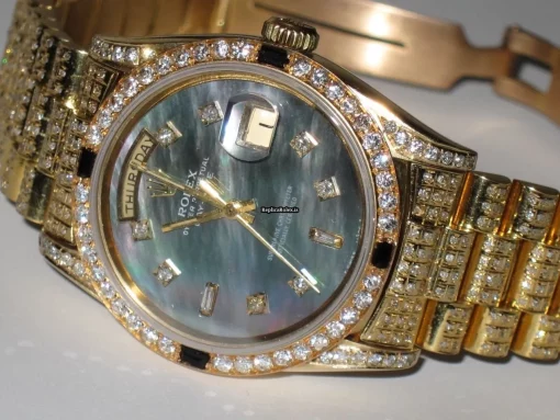 Quality Replica Rolex Day-date Self Winding Automatic 36mm Yellow Gold Case Mens/unisex Watch