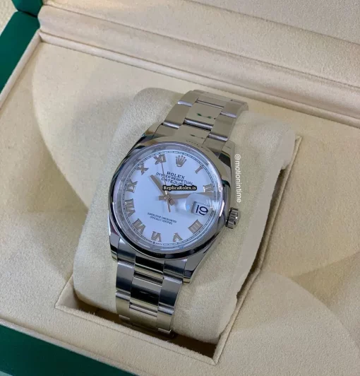 Appealing Knockoff Rolex Datejust 126200 Caliber 3235 Automatic Movement 36mm Steel Case Mens/unisex Watch - Image 2