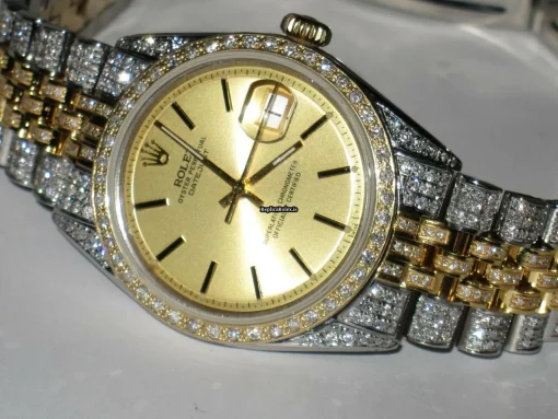Well Made Replica Rolex Datejust Self Winding Automatic 36mm Gold/steel Case Mens/unisex Watch