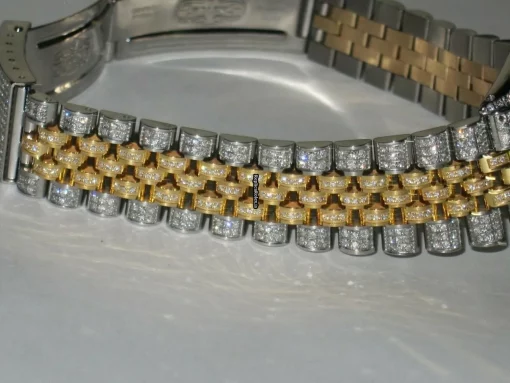 Well Made Replica Rolex Datejust Self Winding Automatic 36mm Gold/steel Case Mens/unisex Watch - Image 4
