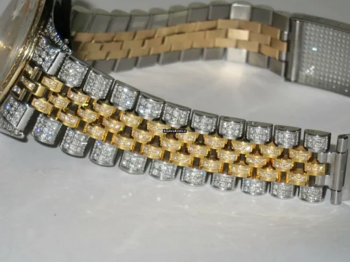 Well Made Replica Rolex Datejust Self Winding Automatic 36mm Gold/steel Case Mens/unisex Watch - Image 5