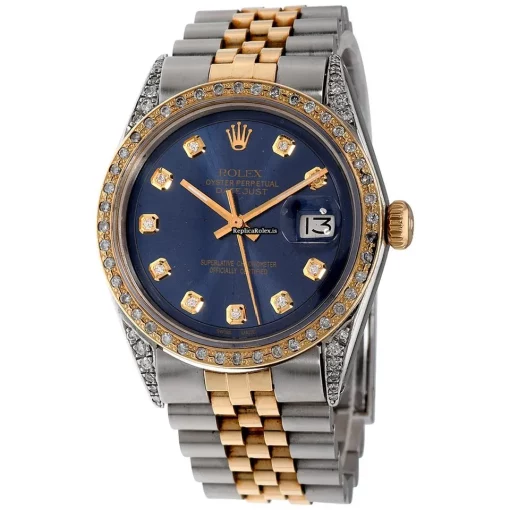 Recommend Fake Rolex Datejust Self Winding Automatic 36mm Steel Case Mens/unisex Watch - Image 3