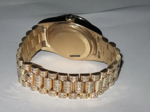 Epic Imitation Rolex Day-date Self Winding Automatic 36mm Yellow Gold Case Mens/unisex Watch - Image 9