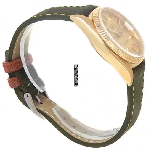 Amazing Replica Rolex Datejust 16000 Automatic Movement 36mm Yellow Gold Case Mens/unisex Watch - Image 3