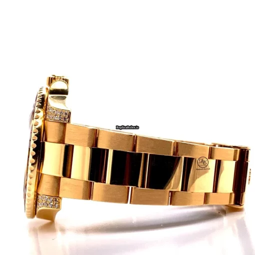 Exquisite Replica Rolex Gmt-master II 116718 Automatic Movement 40mm Yellow Gold Case Mens/unisex Watch - Image 3