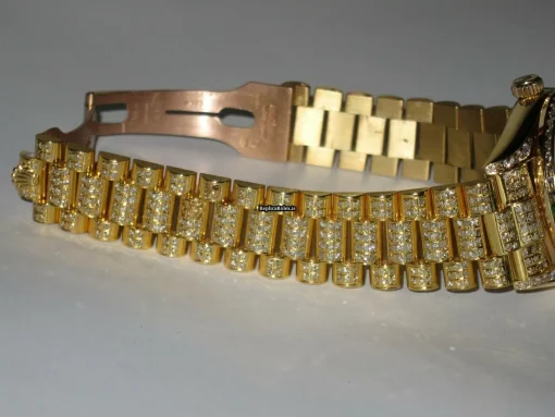 Cool Replica Rolex Day-date Self Winding Automatic 36mm Yellow Gold Case Mens/unisex Watch - Image 6