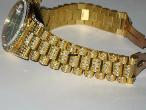 Cool Replica Rolex Day-date Self Winding Automatic 36mm Yellow Gold Case Mens/unisex Watch - Image 7