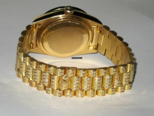 Cool Replica Rolex Day-date Self Winding Automatic 36mm Yellow Gold Case Mens/unisex Watch - Image 8