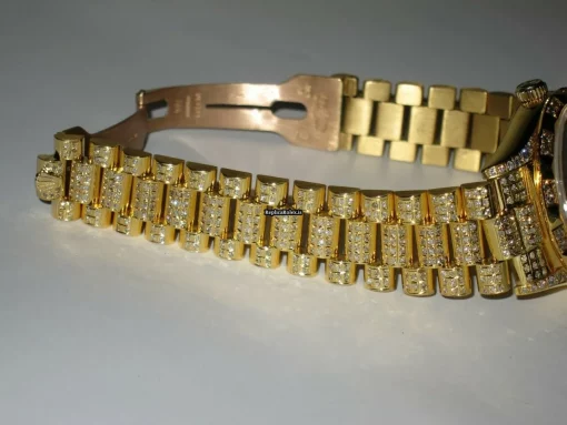 Appealing Replica Rolex Day-date Self Winding Automatic 36mm Yellow Gold Case Mens/unisex Watch - Image 7