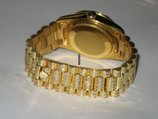 Appealing Replica Rolex Day-date Self Winding Automatic 36mm Yellow Gold Case Mens/unisex Watch - Image 8