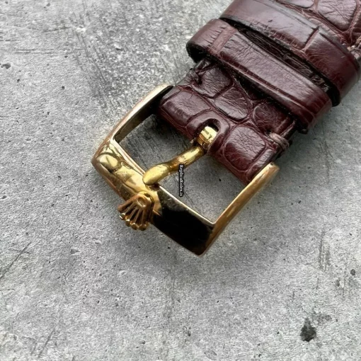 Pleasing Replica Rolex Oyster Perpetual 6567 Caliber 1030 Automatic Movement 34mm Yellow Gold Case Mens/unisex Watch - Image 10