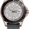 Fabulous Fake Rolex Yacht-master 40 126655 Caliber 3235 Automatic Movement 40mm Rose Gold Case Mens/unisex Watch
