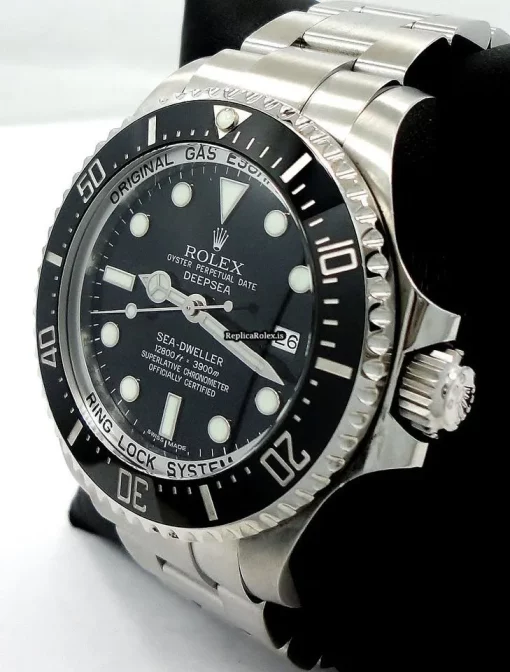 Awesome Fake Rolex Sea-dweller Deepsea 116660 Automatic Movement 44mm Steel Case Watch - Image 2