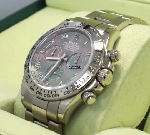 Excellent Replica Rolex Daytona 116509 Automatic Movement 40mm White Gold Case Mens/unisex Watch - Image 5