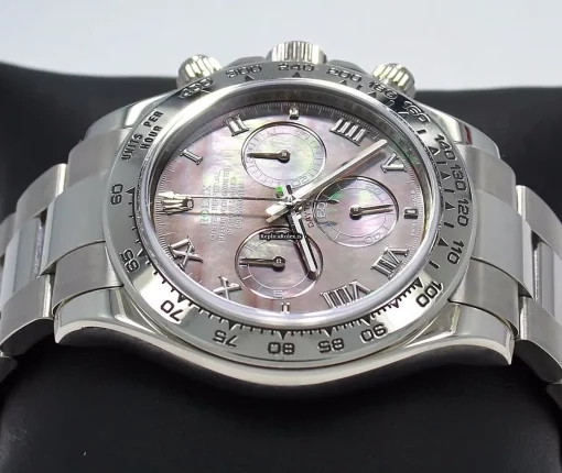 Excellent Replica Rolex Daytona 116509 Automatic Movement 40mm White Gold Case Mens/unisex Watch - Image 8