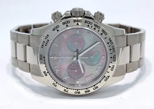 Excellent Replica Rolex Daytona 116509 Automatic Movement 40mm White Gold Case Mens/unisex Watch - Image 9