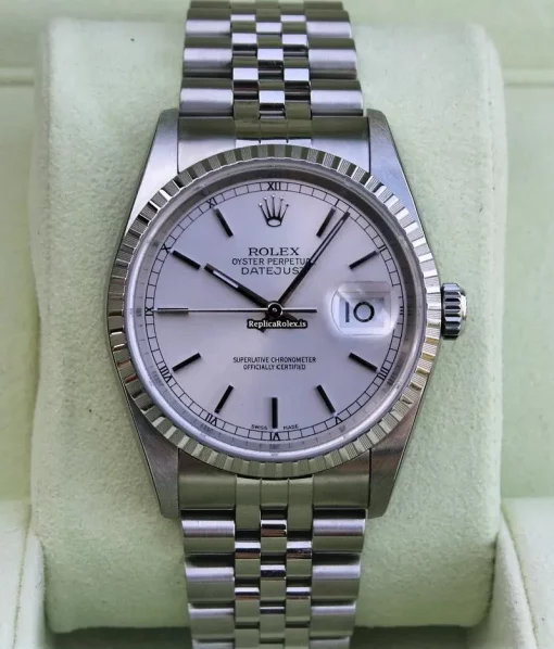 Lovely Replica Rolex Datejust 16220 Caliber 3135 Automatic Movement 36mm Steel Case Mens/unisex Watch