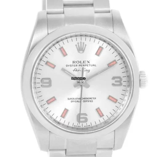 Superior Replicas Rolex Air King 114200 Caliber 3130 Automatic Movement 34mm Steel Case Mens/unisex Watch - Image 2