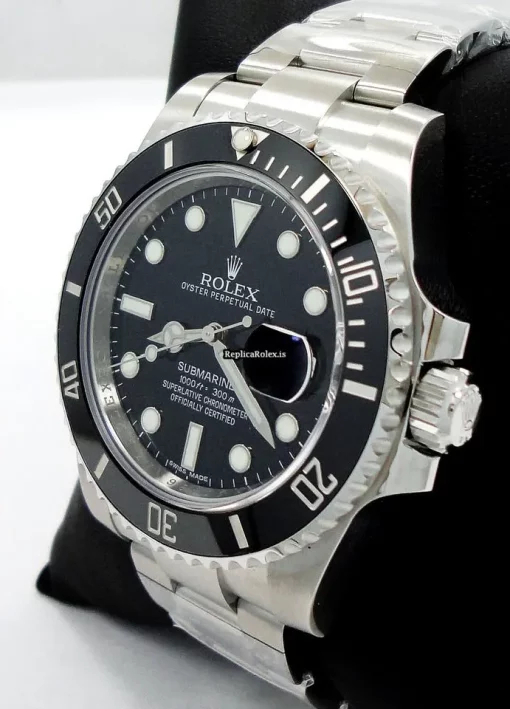 Pleasing Replica Rolex Submariner Date 116610 Automatic Movement 40mm Steel Case Mens/unisex Watch - Image 3