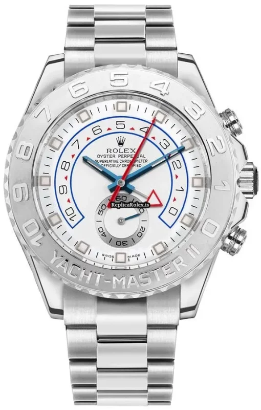 Mind-boggling Replica Rolex Yacht-master II Caliber 4161 Automatic Movement 44mm White Gold Case Mens/unisex Watch
