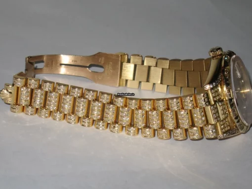 Appealing Replica Rolex Day-date Self Winding Automatic 36mm Yellow Gold Case Mens/unisex Watch - Image 7