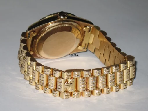 Appealing Replica Rolex Day-date Self Winding Automatic 36mm Yellow Gold Case Mens/unisex Watch - Image 8