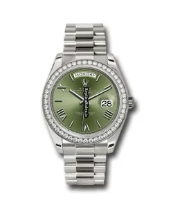 Trustworthy Replica Rolex Day-date 40 228349rbr Caliber 3255 Automatic Movement 40mm White Gold Case Mens/unisex Watch