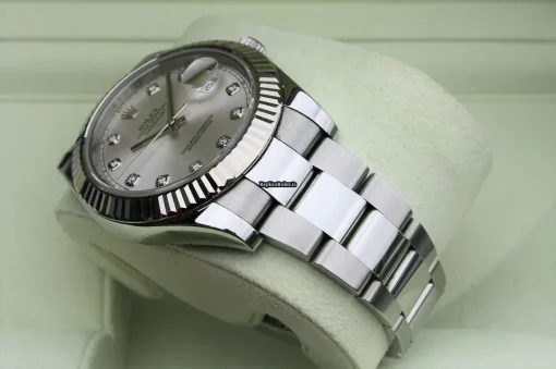 Fantastic Fake Rolex Datejust II 116334 Caliber 3136 Automatic Movement 41mm Steel Case Mens/unisex Watch - Image 2