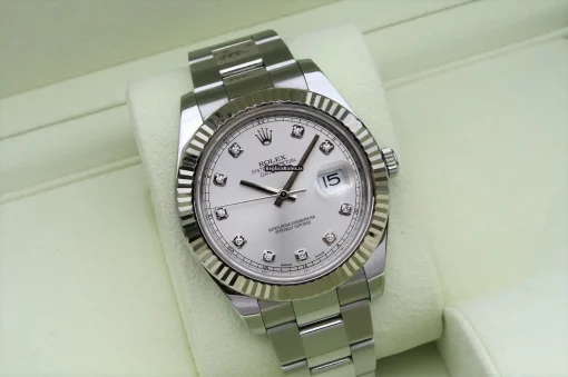 Fantastic Fake Rolex Datejust II 116334 Caliber 3136 Automatic Movement 41mm Steel Case Mens/unisex Watch - Image 5
