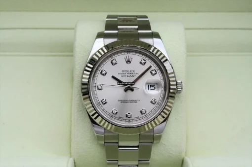 Fantastic Fake Rolex Datejust II 116334 Caliber 3136 Automatic Movement 41mm Steel Case Mens/unisex Watch - Image 6