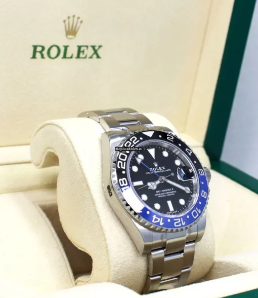 Exquisite Replica Rolex Gmt-master II 116710 Automatic Movement 40mm Steel Case Watch - Image 2