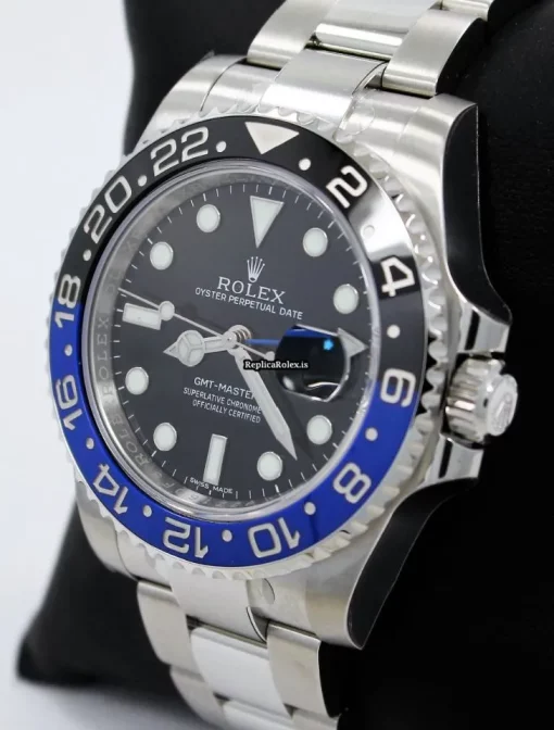 Exquisite Replica Rolex Gmt-master II 116710 Automatic Movement 40mm Steel Case Watch - Image 7