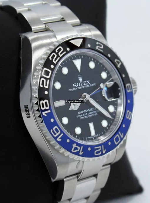 Exquisite Replica Rolex Gmt-master II 116710 Automatic Movement 40mm Steel Case Watch - Image 8