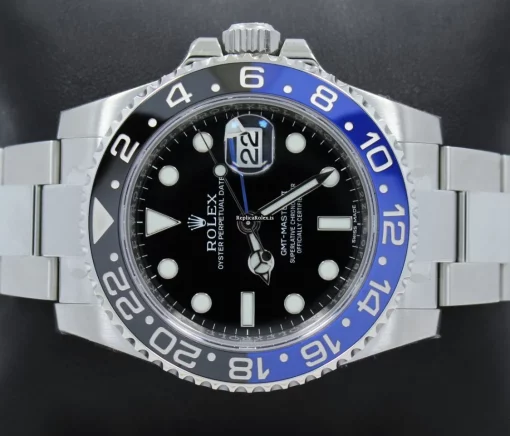 Exquisite Replica Rolex Gmt-master II 116710 Automatic Movement 40mm Steel Case Watch - Image 9